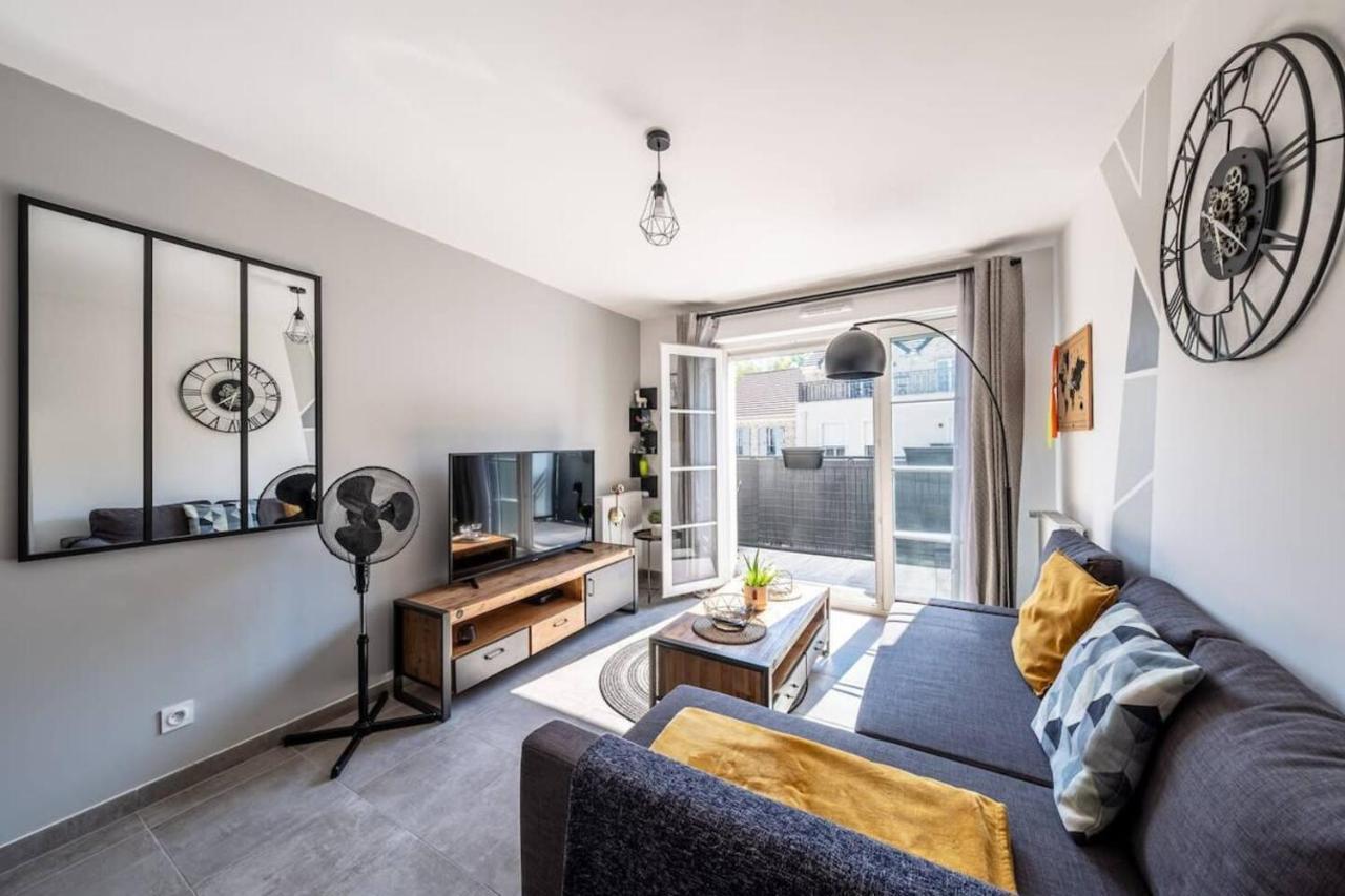 F2 Cozy Pour 4 Proche Disneyland - Fairytale Factory Villeneuve-Saint-Denis Buitenkant foto