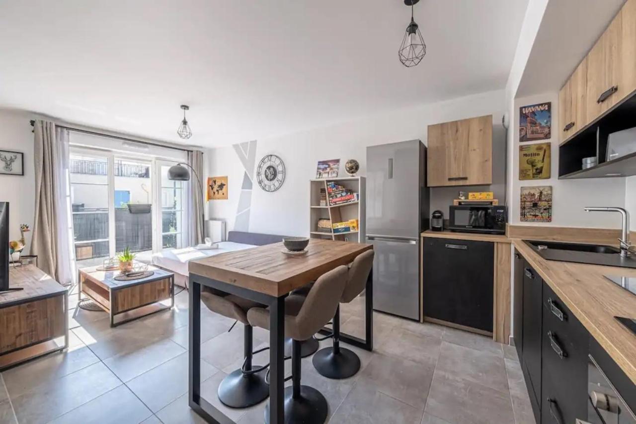 F2 Cozy Pour 4 Proche Disneyland - Fairytale Factory Villeneuve-Saint-Denis Buitenkant foto