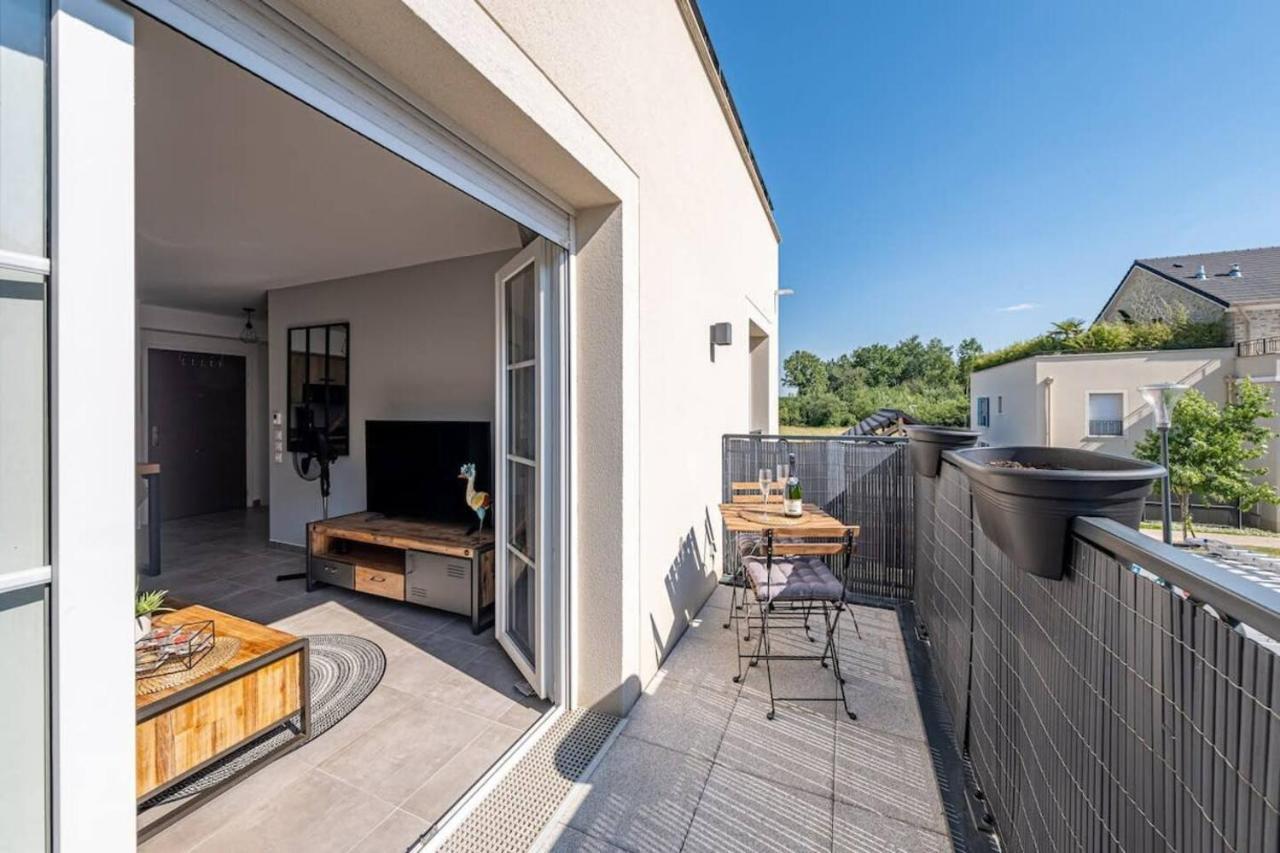 F2 Cozy Pour 4 Proche Disneyland - Fairytale Factory Villeneuve-Saint-Denis Buitenkant foto